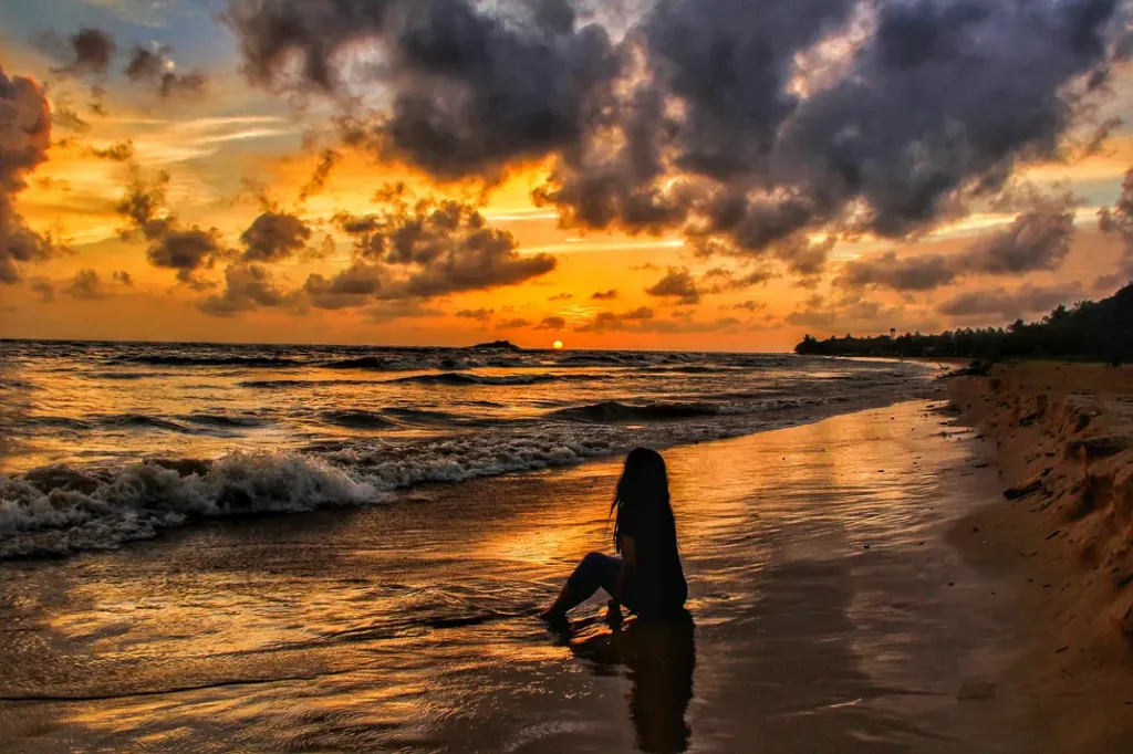 Bentota Sunset Serenade on the Golden Shore